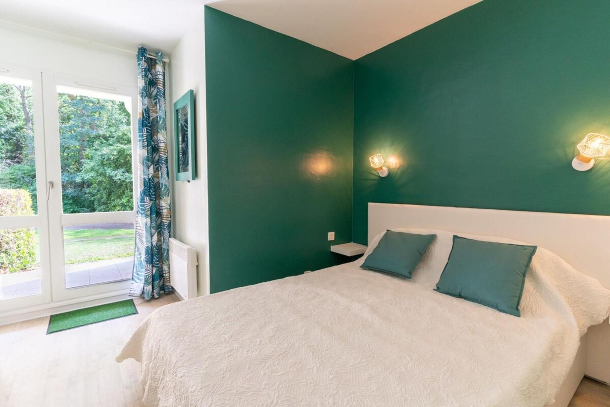 Beautiful Flat With Swimming Pool Tennis Court And Private Car Parking 09 Le Touquet Exterior photo