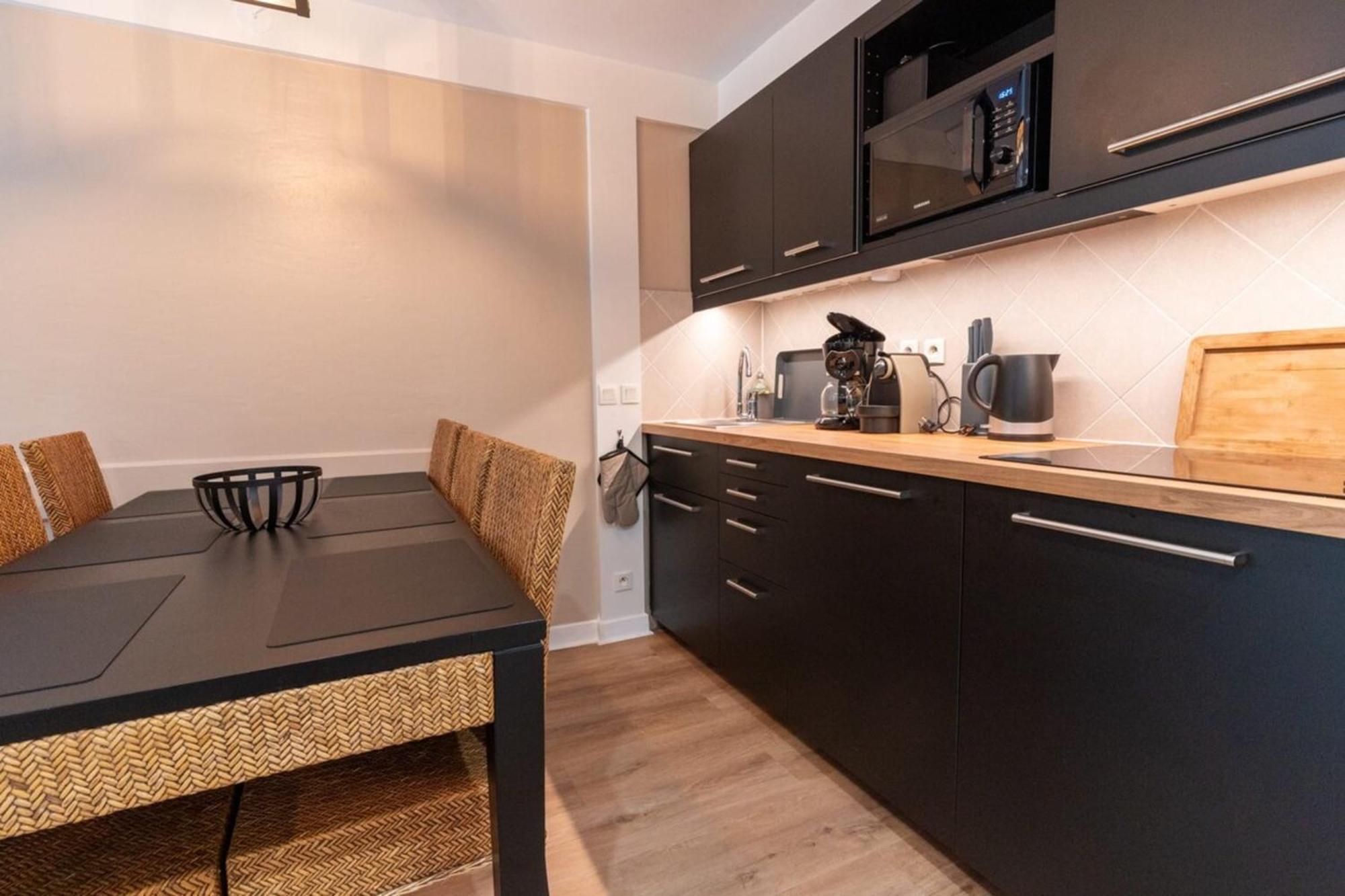 Beautiful Flat With Swimming Pool Tennis Court And Private Car Parking 09 Le Touquet Exterior photo